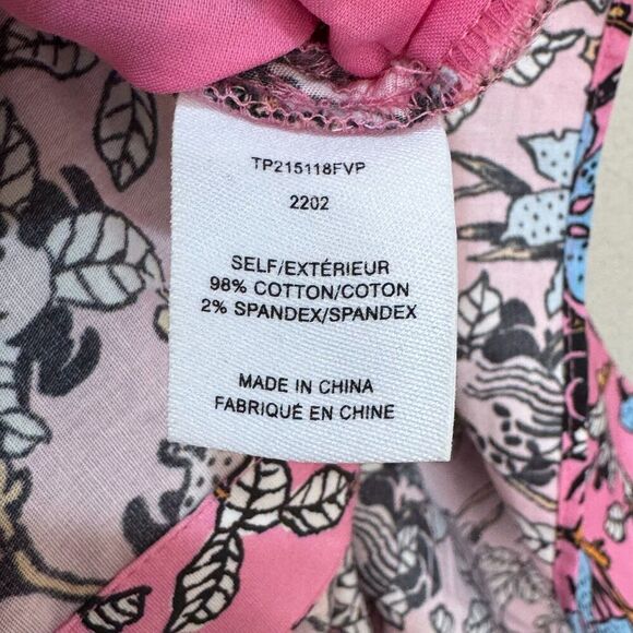 Derek Lam 10 Crosby Dress Size 6 Greta Pink Flutter Sleeve Button Down - Picture 9 of 12